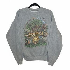 Vintage Disney Animal Kingdom Womens Crewneck Sweater Size Medium